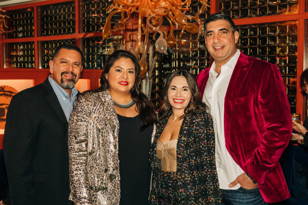 Miguel Rosas & Carrie Suarez-Rosas, Michele Leal & George Farah (Photo by Bonner Roden)
