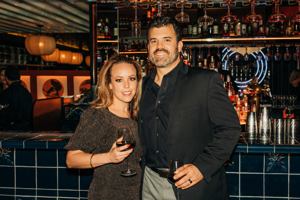 Melissa & Michael Reamer at the Nan and Company Properties holiday party at MAD (Photo by Bonner Roden)