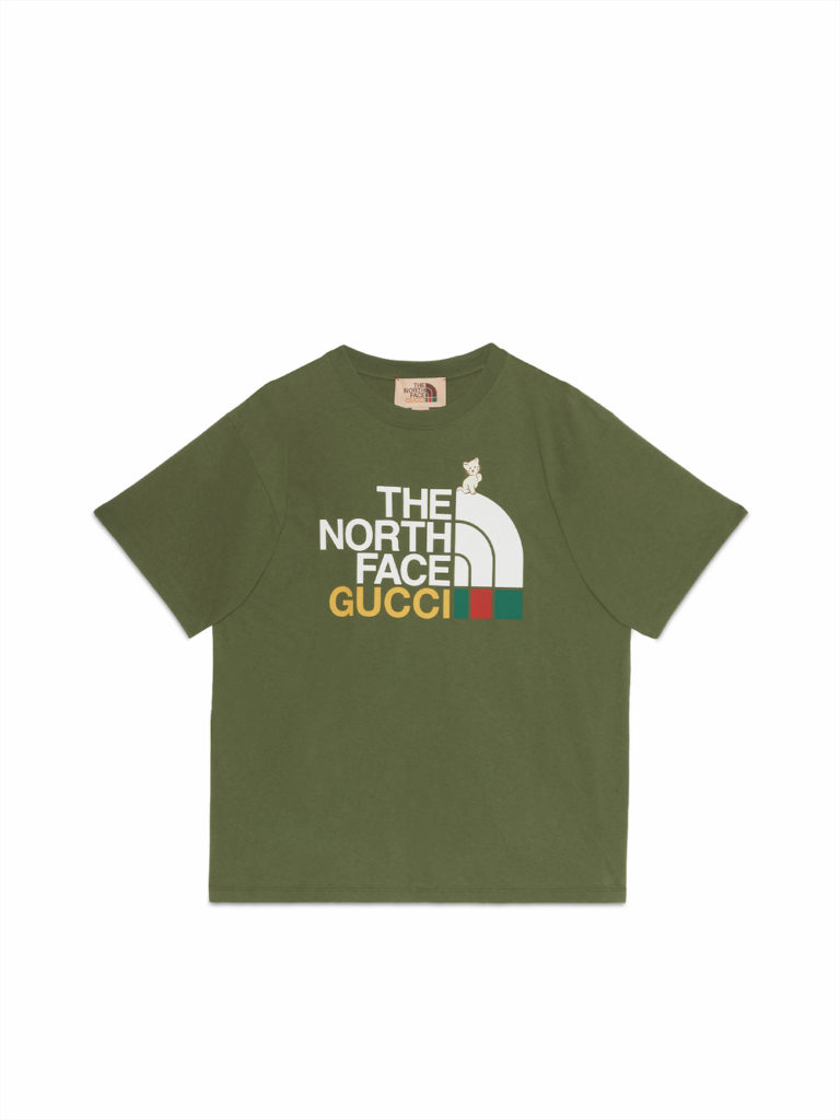 The North Face x Gucci T-shirt,
$650 (courtesy)  (Photo by Jalan and Jibril Durimel)
