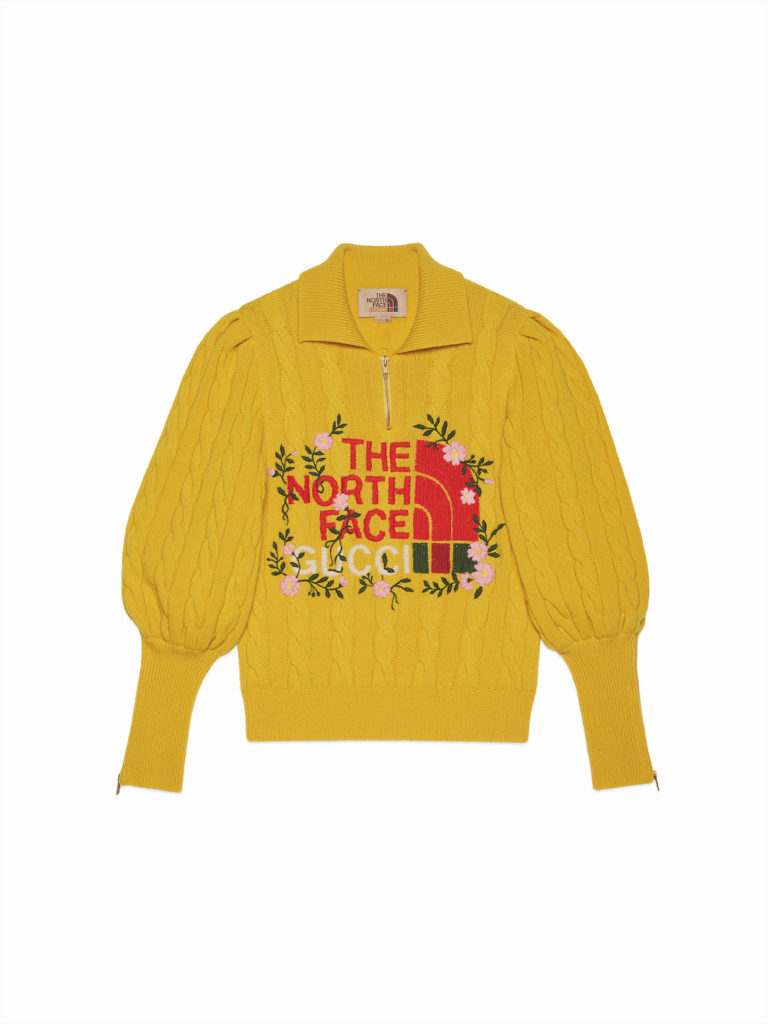 The North Face x Gucci polo sweater, $2,400 (courtesy)  (Photo by Jalan and Jibril Durimel)