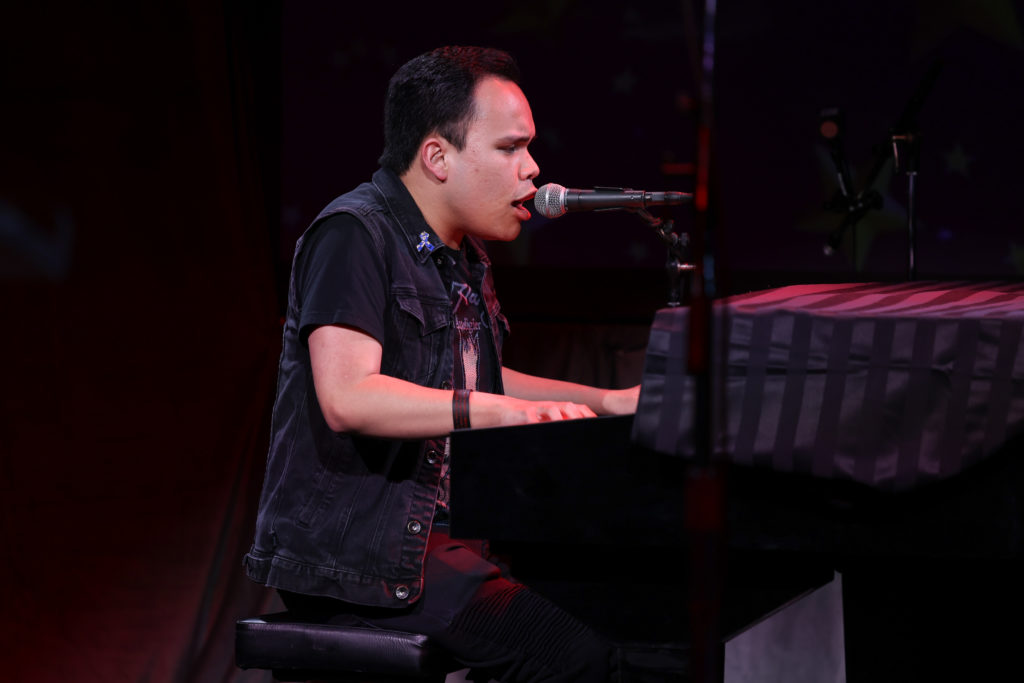 'America Got Talent' winner Kodi Lee performs at the Jewish Family Service annual celebration. (Photo by Johnny Than)