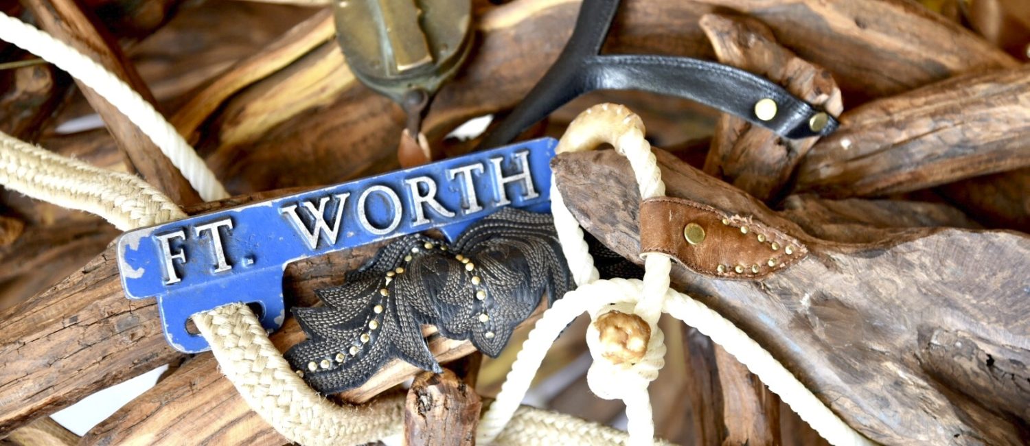 Ariat driftwood sculpture commissioned for the first Fort Worth store