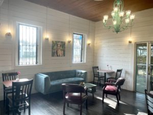 Casa Azul – Warm woods, white washed ship lap and pops of color