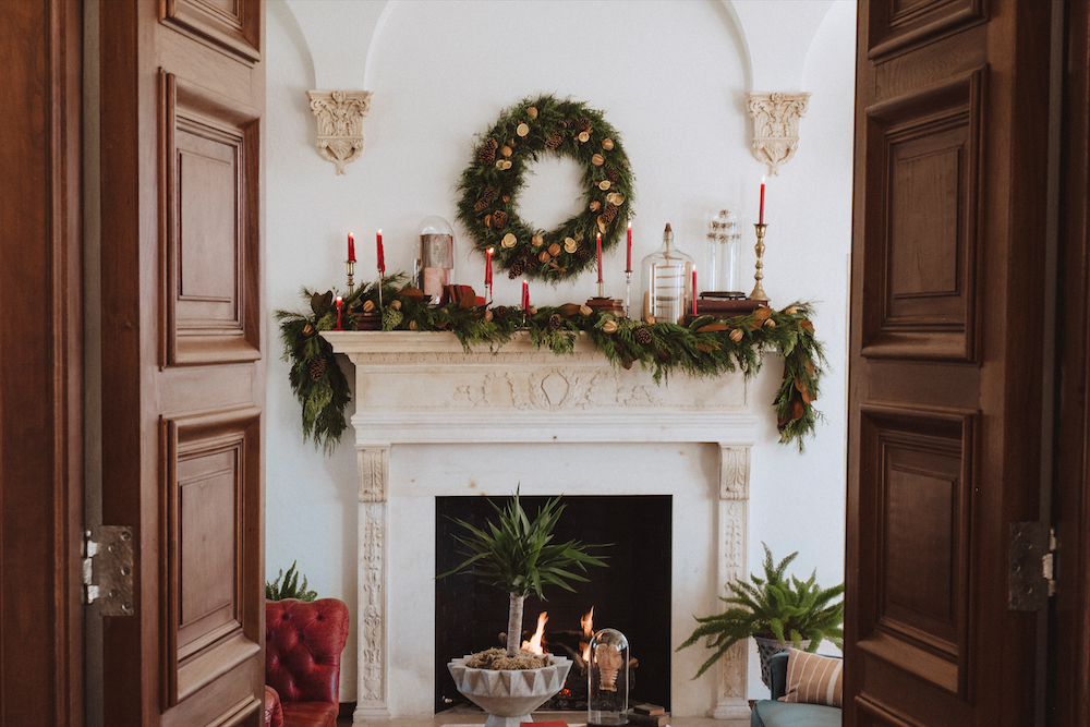 A festive scene at Commodore Perry Estate. (Photo by Auberge Resorts Collection)