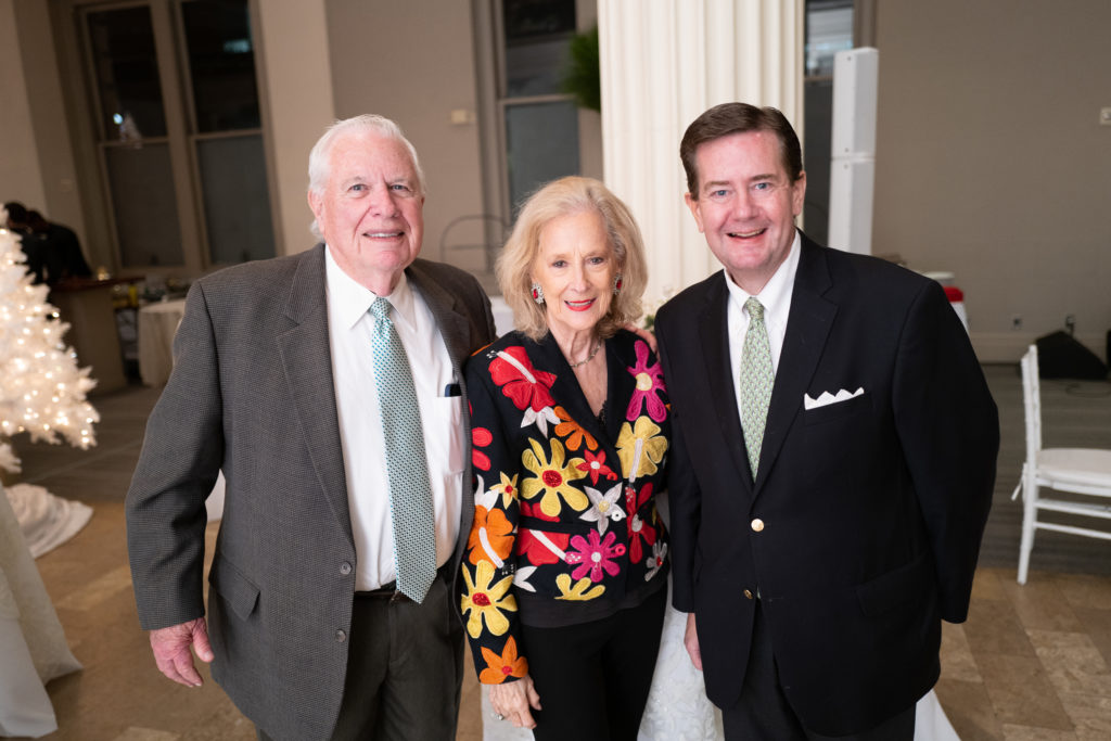 David & Mary Ann McKeithan, Jeff Smith (Photo by Daniel Ortiz)