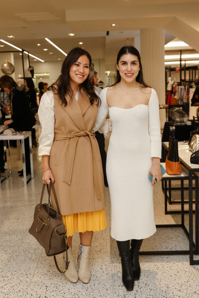 Emily Berghoefer, Karen Navarro at the Contemporary Arts Museum Houston's Another Great Night preview.