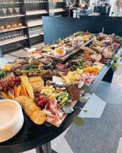 Grazing boards  – Sage and Board – entire grazing table crafted for Hotel Revel