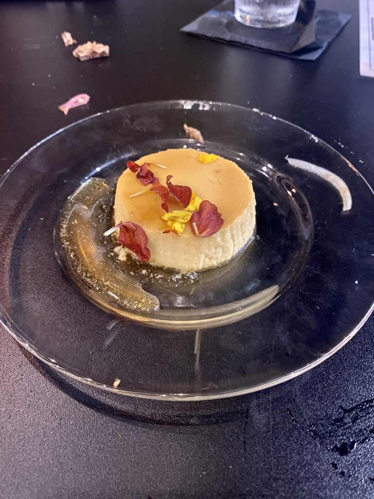 Don't leave without ordering the flan at Modest Rogers. (Photo by Megan Ziots)