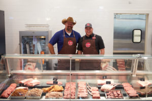 Ryan Cade and Blake Robertson at R-C Ranch.