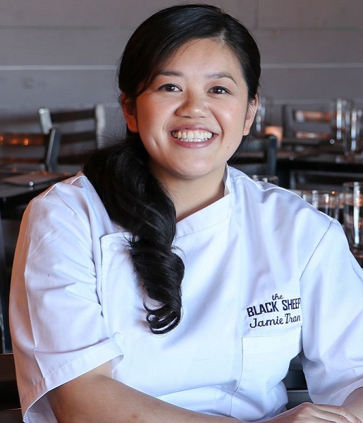 'Top Chef' season 18 contestant Jamie Tran joins chef Dawn Burrell for a special charitable dinner in The Vault at The Cornthian on December 17.