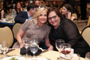Joan Alexander Chesed Award Winner Sandi Wolf and Amy Bernstein (Photo by Johnny Than)