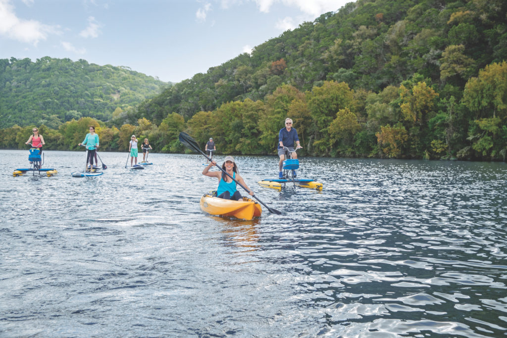 During your stay you can borrow a kayak and hit the water at the Lake Austin Spa Resort. (Photo by Photos by Lake Austin Spa Resort)
