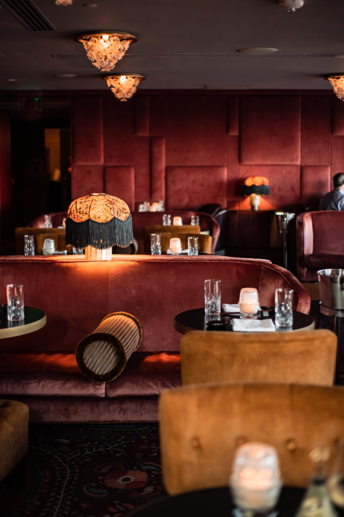 A visit to Kessaku feels like a speakeasy lounge or a night in one of London's iconic hidden clubs.  (Photo by Kayla Enright)