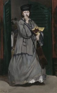 Manet, Street Singer, c. 1862