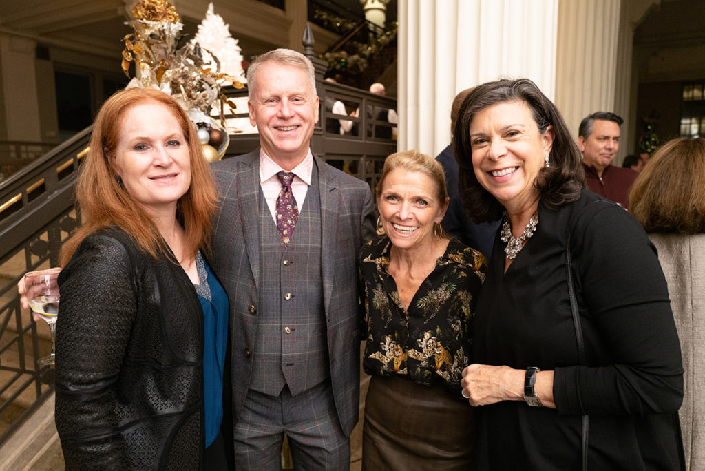 Margaret Munnelly, Bill Dodson, Kathryn McNiel, Rita Lucido (Photo by Daniel Ortiz)