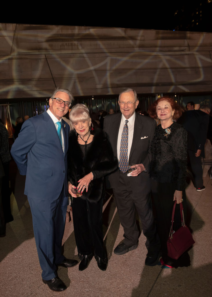Martin Bell, Barbara Bigham, Bob Bigham, Paula Crevoshay (Photo by Tamytha Cameron)