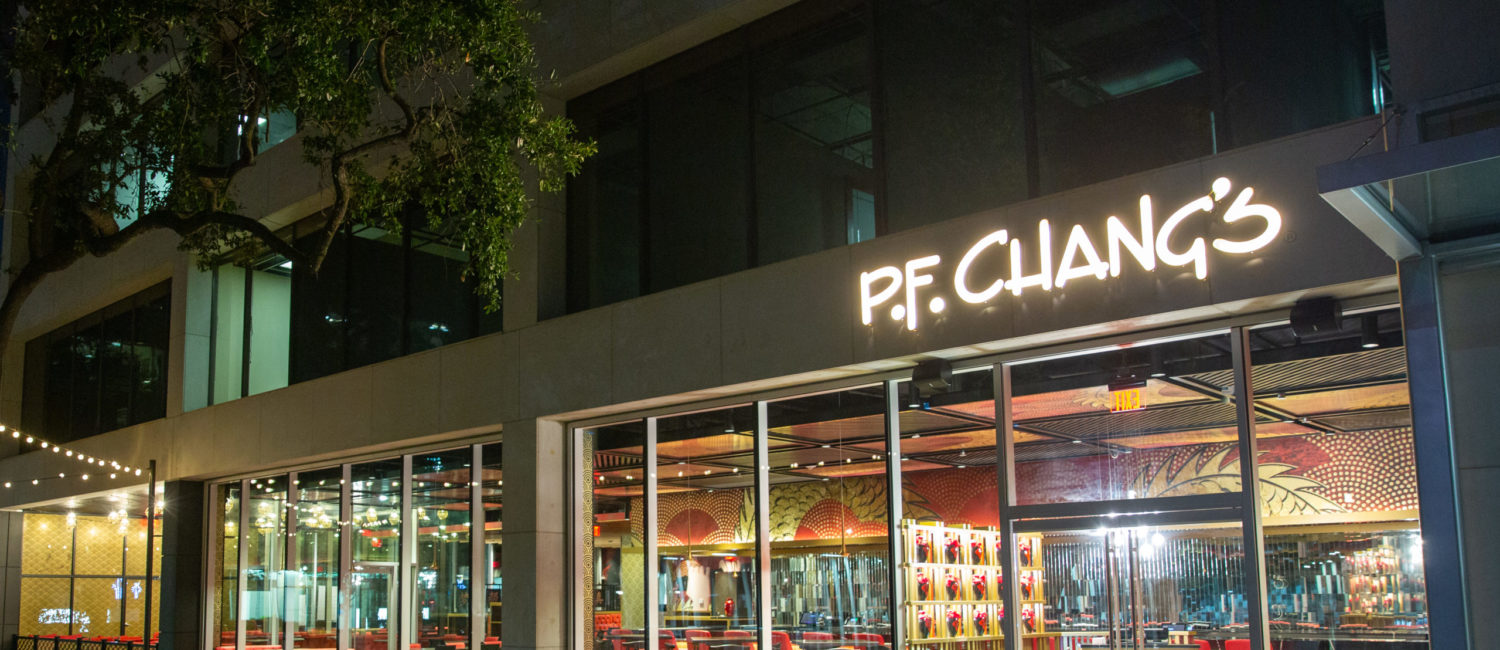 P.F. Chang’s is open in its new location at Galleria Park at 5251 Westheimer, just across Sage Road from the Galleria.