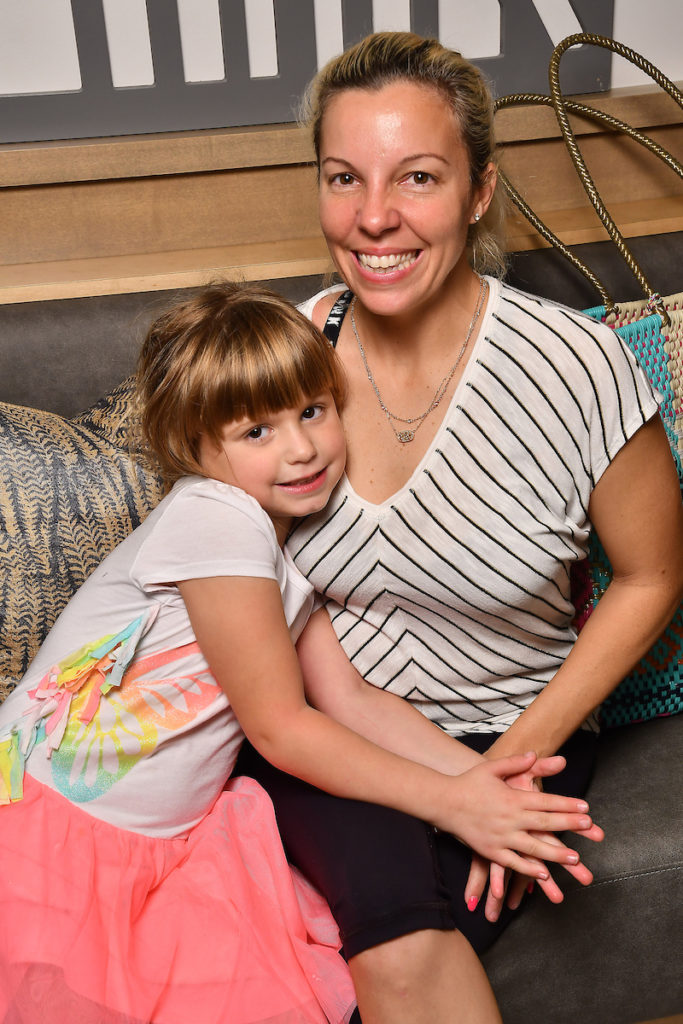 Paisley Dohse, Kim Pittard at the MorningStar River Oaks grand opening. (Photo by Dave Rossman)