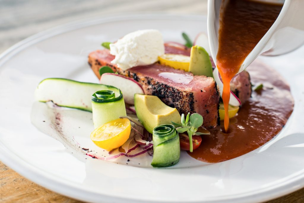 Fort Worth new restaurants Quince – blackened tuna adds to the coastal menu at Quince.