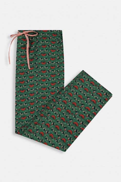 Roller Rabbit has the perfect coordinating Holy Jolly pj cheer for the whole family