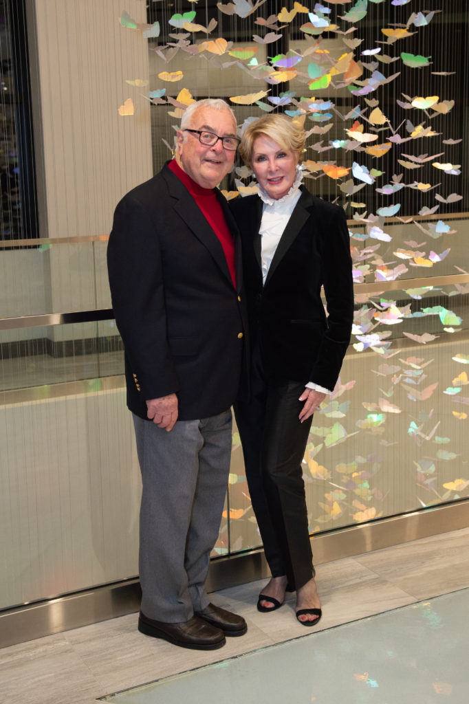 Bob & Mary Ann Wilkins at the Holocaust Museum Houston Spotlight on Courage Soirée (Photo by Wilson Parish)