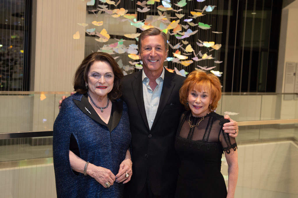 Beth Wolff, Jack & Nancy Dinerstein at the Holocaust Museum Houston Spotlight on Courage Soirée (Photo by Wilson Parish)