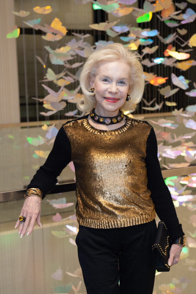 Lynn Wyatt at the Holocaust Museum Houston Spotlight on Courage Soirée (Photo by Wilson Parish)