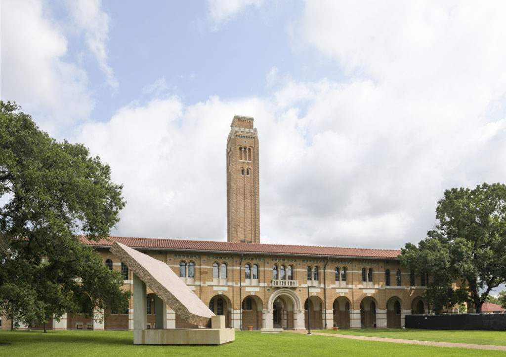 Rehabilitation of the Mechanical Laboratory, aka Mech Lab, (1912) one of the first buildings on the Rice University campus receives a Preservation Houston Gold Brick Award. (Photo by Hester + Hardaway)
