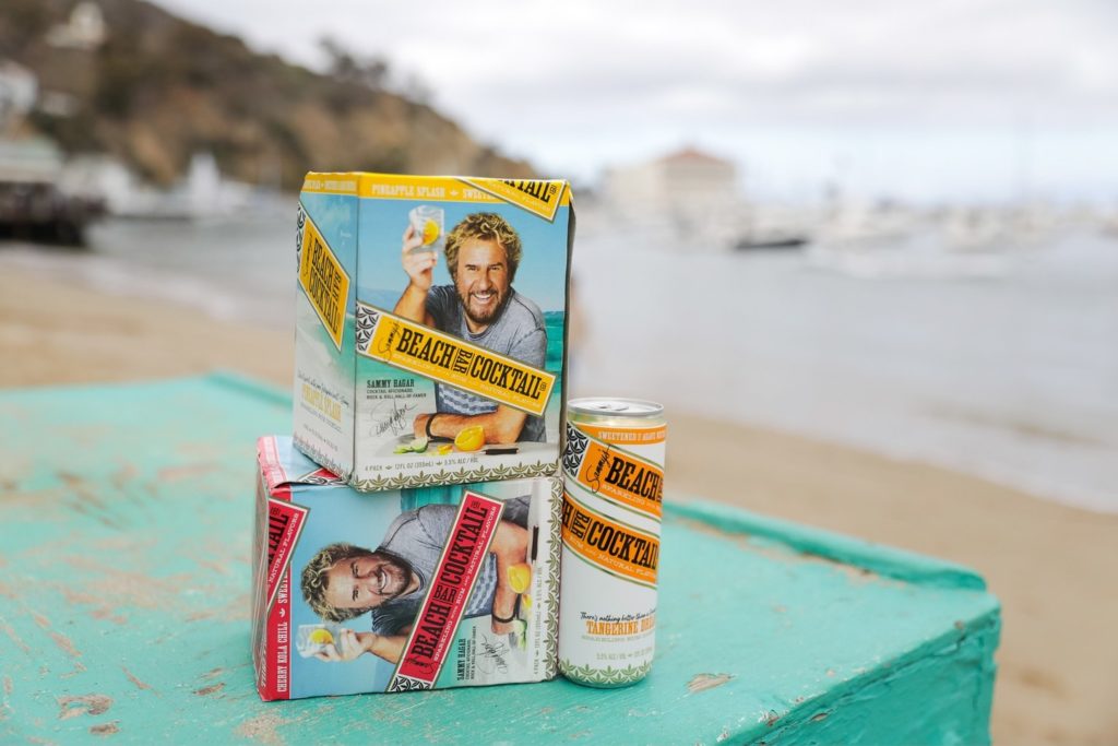 Sammy Hagar rolls into Fort Worth this Friday with his new line of beachy rum-based canned cocktails.