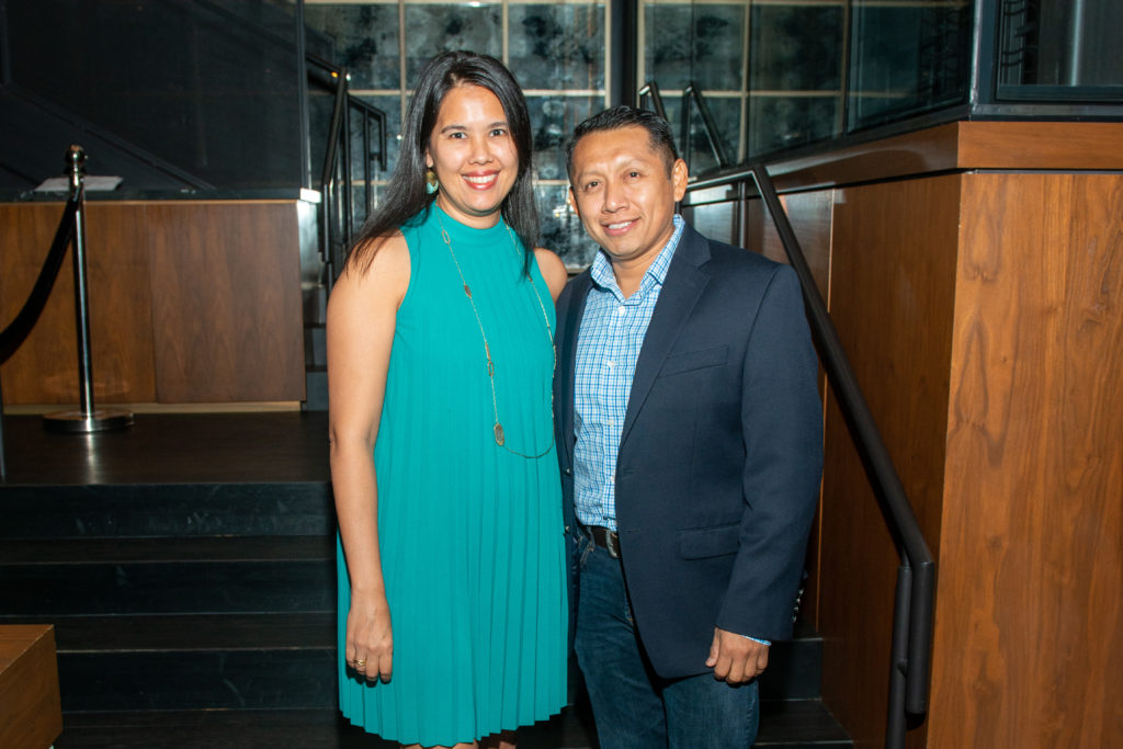 Sonja Gee, Jose Agular at Urban Harvest Sunday Supper (Photo by Jacob Power)