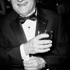 A member of the black tie set in attendance (Photo by Jonathan Zizzo)