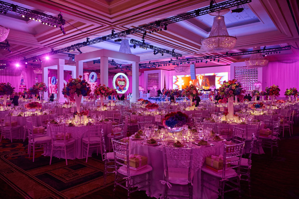 The Chantilly Ballroom ready for an evening of dining and dancing (Photo by Jonathan Zizzo)