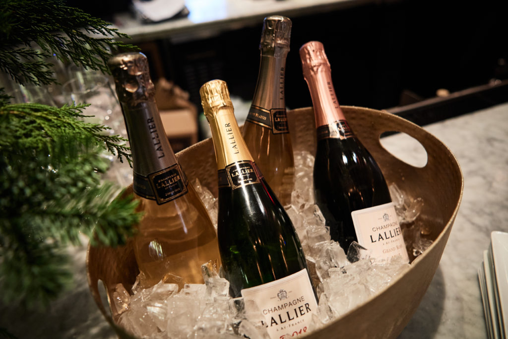 Champagne Lallier's Winter Picnique (Photo by Jonathan Zizzo)