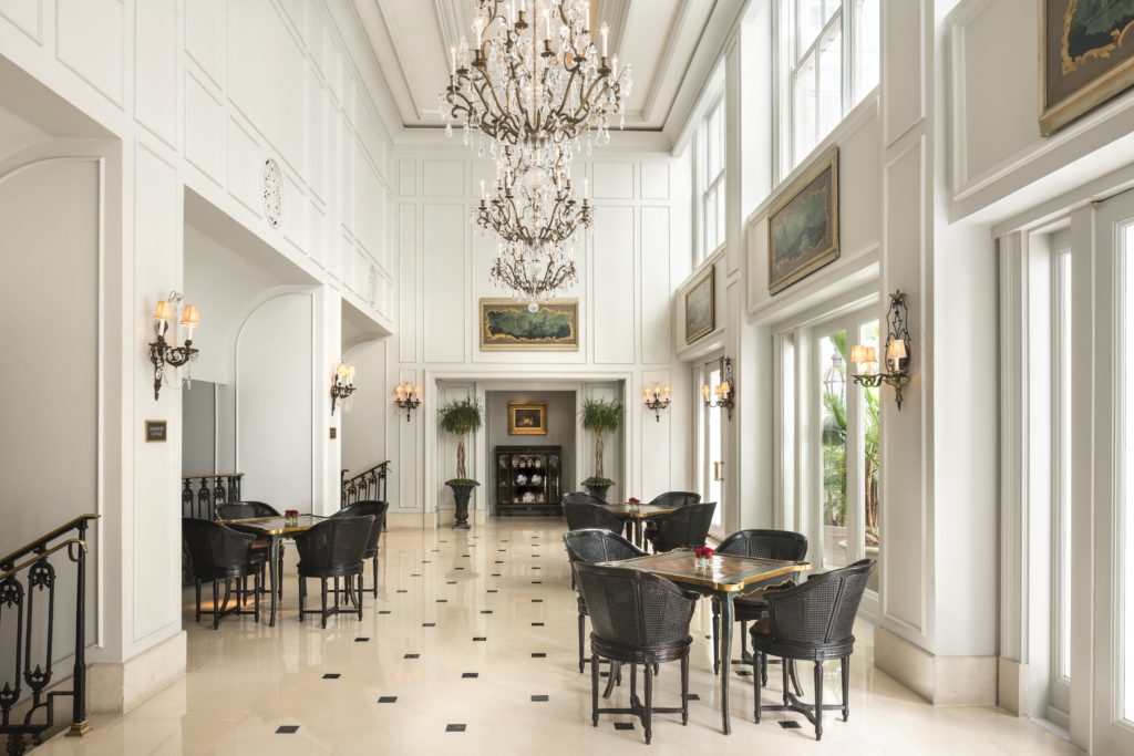 You can enjoy drinks in the Davenport Lounge or dinner at M Bistro at The Ritz-Carlton, New Orleans. (Courtesy)