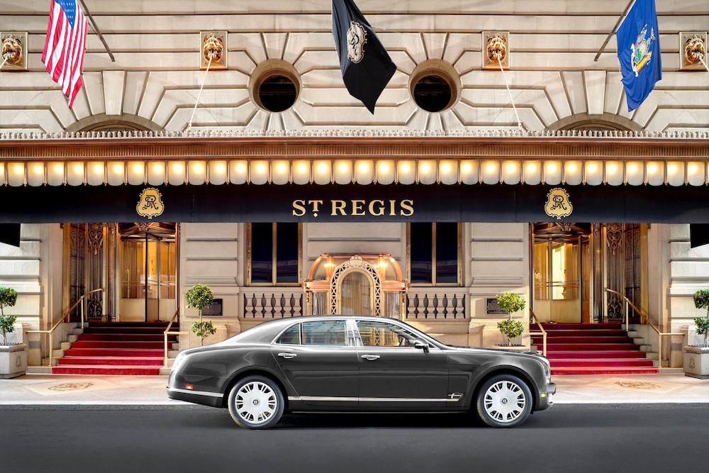 st regis 2018 Bentley Courtesy Car