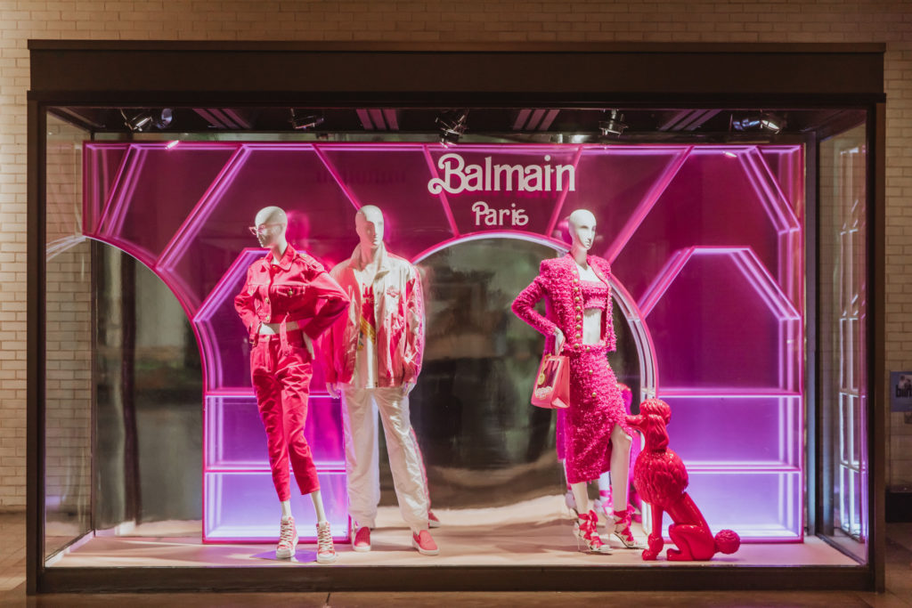 Balmain x Barbie Pop-Up NorthPark in Dallas (Photo by Sincerely Staton)