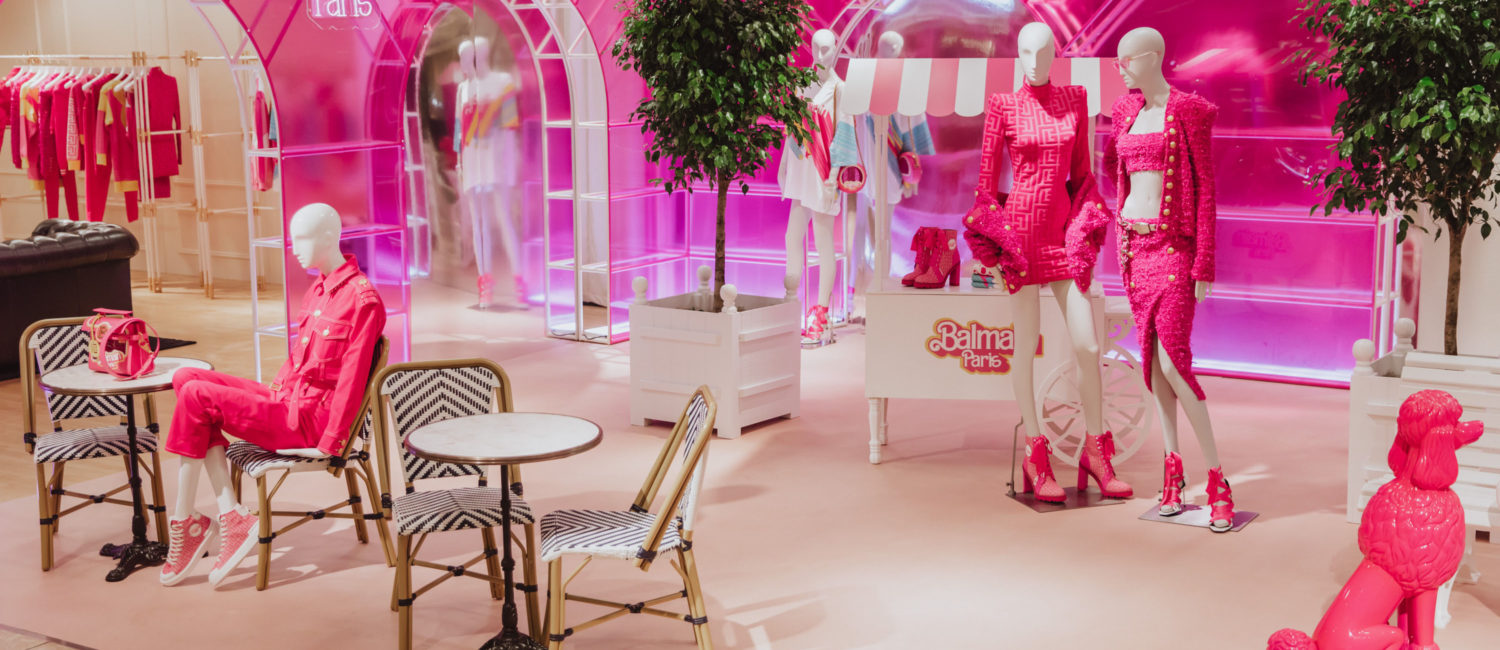 Balmain x Barbie Pop-Up NorthPark in Dallas (Photo by Sincerely Staton)