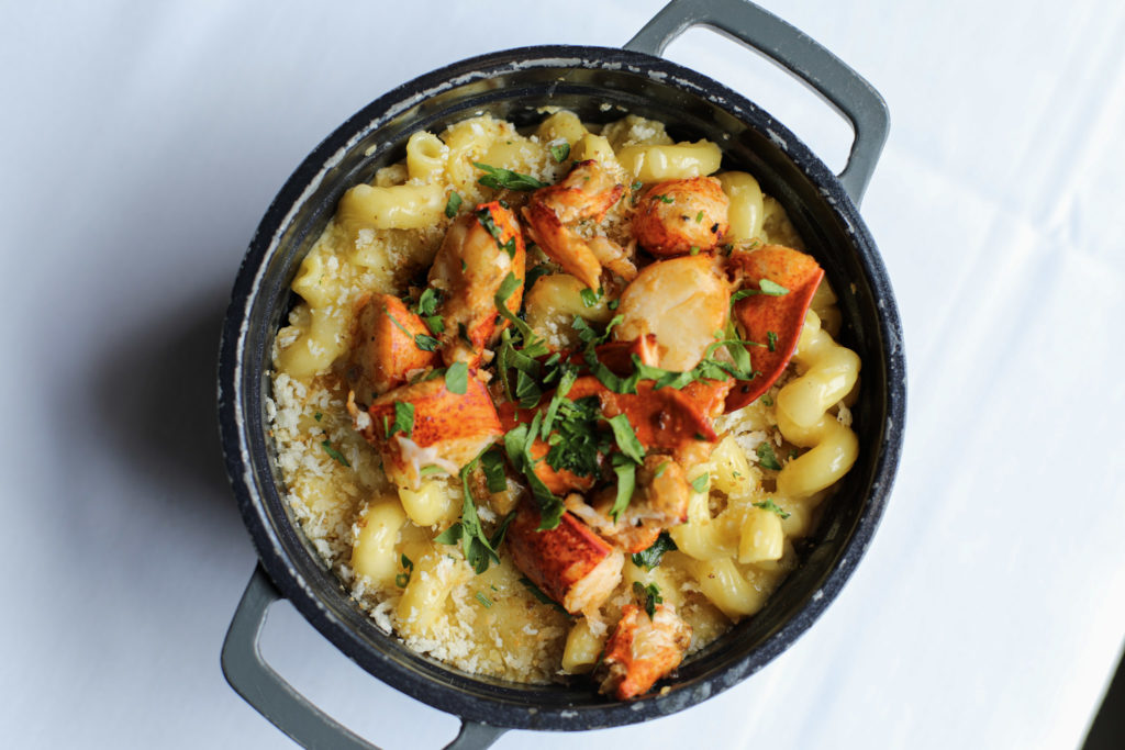 Ben Berg Lobster mac and cheese on the menu at Berg Hospitality Group’s The Ranch Saloon & Steakhouse timed to run at NRG during HLS&R. (Courtesy photo)