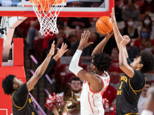 University of Houston Cougars defeated the Wichita State Shockers Saturday January 8, 2022 at the Fertitta Center.