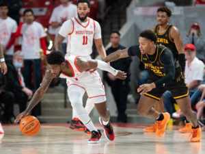 University of Houston Cougars defeated the Wichita State Shockers Saturday January 8, 2022 at the Fertitta Center.