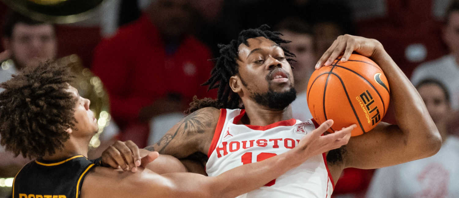 University of Houston Cougars defeated the Wichita State Shockers Saturday January 8, 2022 at the Fertitta Center.