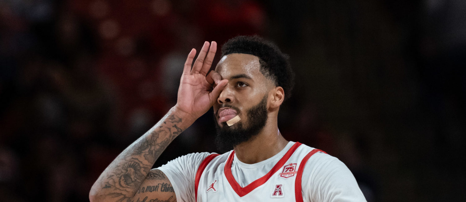 University of Houston Cougars defeated the East Carolina Pirates 79-36 Saturday, January 22, 2022 at the Fertitta Center. Kyler Edwards had 25 points, eight rebounds and seven assists.