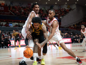 University of Houston Cougars defeated the East Carolina Pirates 79-36 Saturday, January 22, 2022 at the Fertitta Center. Kyler Edwards had 25 points, eight rebounds and seven assists.