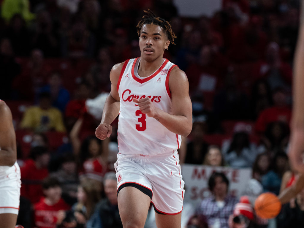 Ramon Walker has become an important rotation player for this redshifted Houston team. (Photo by F. Carter Smith)