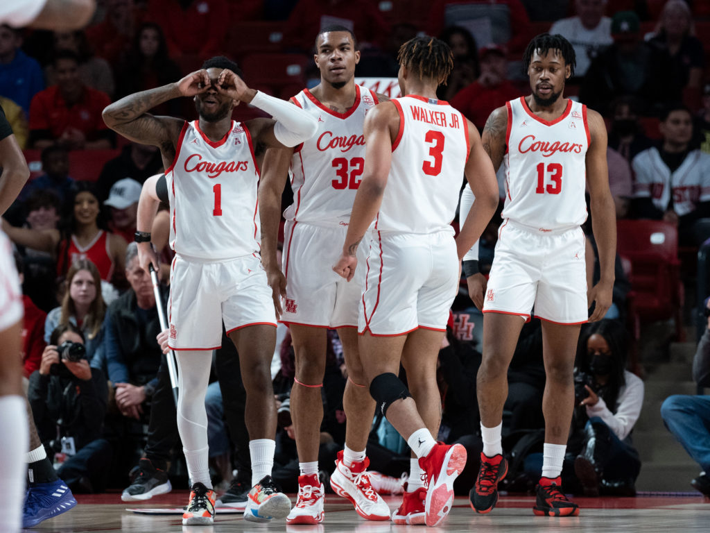 This University of Houston team is having plenty of fun, winning for each other. (Photo by F. Carter Smith)