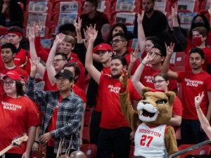 University of Houston Cougars defeated the East Carolina Pirates 79-36 Saturday, January 22, 2022 at the Fertitta Center. Kyler Edwards had 25 points, eight rebounds and seven assists.