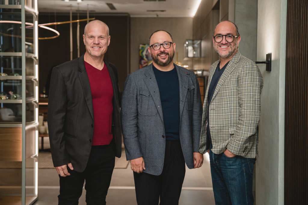 Clark Sterner, Vince Flickinger, Rodrigo Tovar (Photo by Johnny Than )