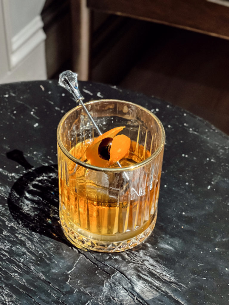 The Gold Fashioned is a must-try at Magnum Room.