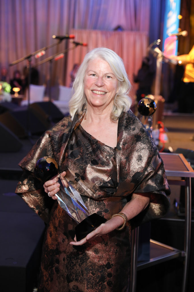 Ima Hogg Philanthropy Award recipient Janet Clark at the Houston Symphony Ball held at the Post Oak Hotel. (Photo by Priscilla Dickson)