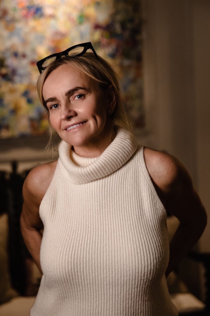 The woman of the hour, Joanna Czech. (Photo by James Coreas)